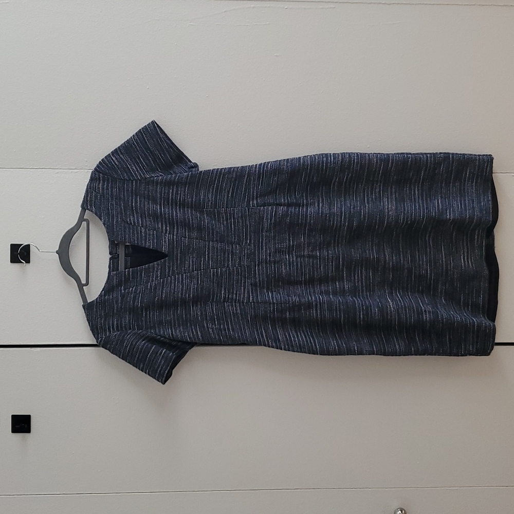 NWOT Anthropologie WORN brand Navy Dress Size 12